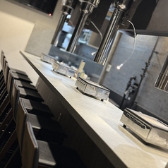 デートにもおすすめカウンター席