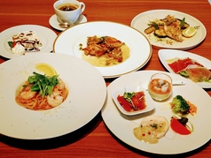 イタリア辺りの料理店 osteria Carboneのコース写真