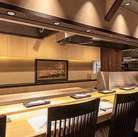 "走り・旬・名残"を織り交ぜた逸品を提供いたします。