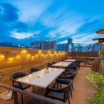 眺めが良いテラス席☆開放感のあるテラス席で楽しいひと時を♪