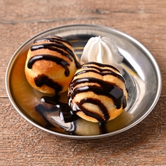 チョコベビーホットケーキ