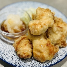 とろむね肉の鶏天(おろしポン酢)