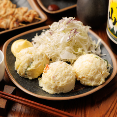 自家製ポテトサラダ/大根と長芋のじゃこサラダ