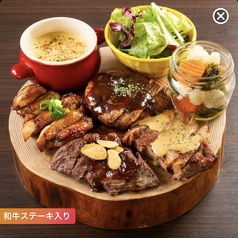 肉盛りプレート