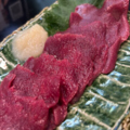 料理メニュー写真&nbsp;馬刺し