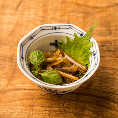 葉わさび醤油漬け
