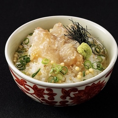 お出汁で食べるお茶漬け 天草真鯛の胡麻和え