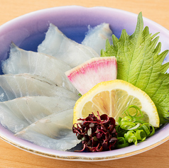 スズキの刺身