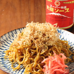 太陽ソースのおつまみ焼きそば