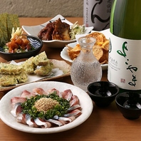 もつ鍋や馬刺しをはじめとした芋蔵の料理で九州を満喫。