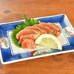 炙り明太子/赤鶏のたたき 各