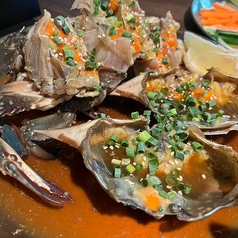 生蟹の醤油漬け カンジャンケジャン (北海道産 卵入りメス蟹使用) 中