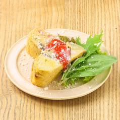 熟成パンチェッタとさつま芋のフリッタータ