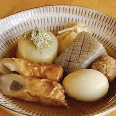 煮干しだしおでん四種盛り