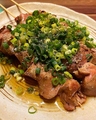 料理メニュー写真 ねぎ肝 Yakitori chicken liver skewer