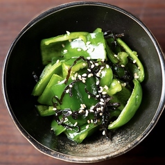 ピーマン塩昆布