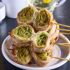 名物レタス巻き串