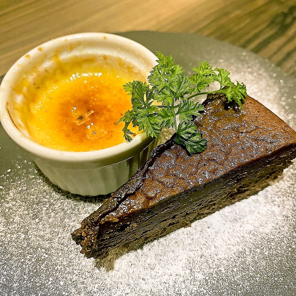 デザートも抜かりなし。最後の〆にぜひ一品。