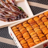 北海道産にこだわった雲丹！