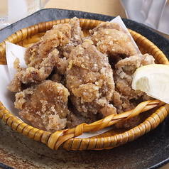 マグロほほ肉竜田揚げ/マグロノド肉の竜田揚げ