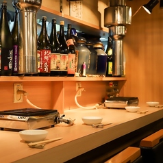 広々としたカウンター♪　カップルにお勧めです(^-^)