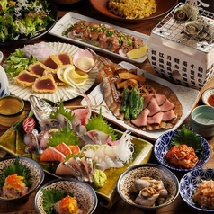 全席扉付き個室　旨いマグロと信玄どり　海鮮居酒屋　うお城　川崎駅前店のコース写真