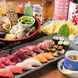 肉・寿司をメインに海鮮寿司、天ぷら、逸品をご用意！