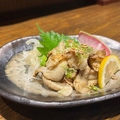 料理メニュー写真&nbsp;鶏皮ポン酢