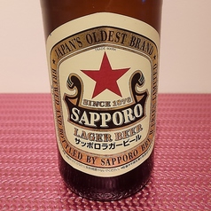 サッポロラガービール赤星　中瓶