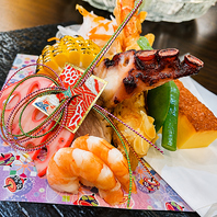 色々食べたい時は八寸盛り合わせで決まり！