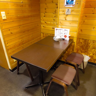 小さなお子様も安心のおもてなし