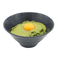 抹茶とろろ茶そば