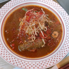 スパイス肉団子野菜スープカレー（ミニサラダ付き）