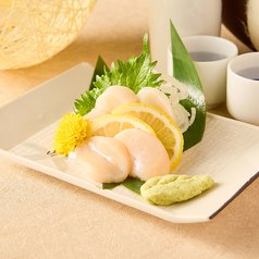 帆立の刺身