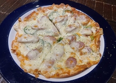 とろーりチーズのソーセージPizza