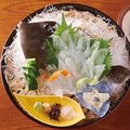 料理メニュー写真 活鮮魚　カワハギ姿造り