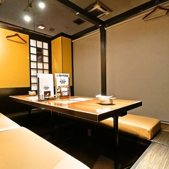 誕生日会や女子会、合コンなどにおすすめの個室です。完全個室や半個室は人気のお席となっておりますので、ご利用をお希望のお客様はお早めにご予約ください