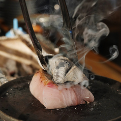 カンパチの炭あて刺し