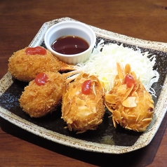 贅沢かにフライ盛り合わせ