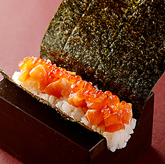 漬けサーモン