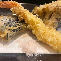 おまかせ天ぷら3種