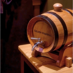 銘柄は当日のお楽しみ！特別に仕込んだ樽漬けウイスキー