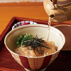 真鯛のごま茶漬け