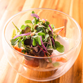 料理メニュー写真 Salad 季節野菜とエスプーマのサラダ