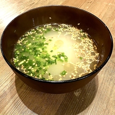 お味噌汁/シジミスープ/鶏スープ