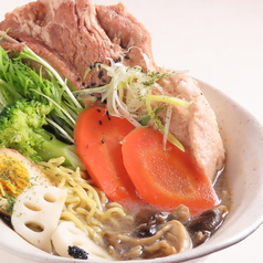 スペアリブラーメンセットの写真