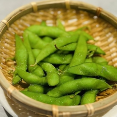 蒸し枝豆