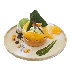 抹茶オレンジタルト