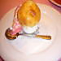 料理メニュー写真 つぼ焼きクリームスープ