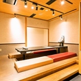 掘りごたつの個室をご用意！お仕事帰りでも、足の疲れを気にせずお食事をお楽しみいただけます♪人数等、お気軽にご相談ください。各種ご予約をお待ちしております！